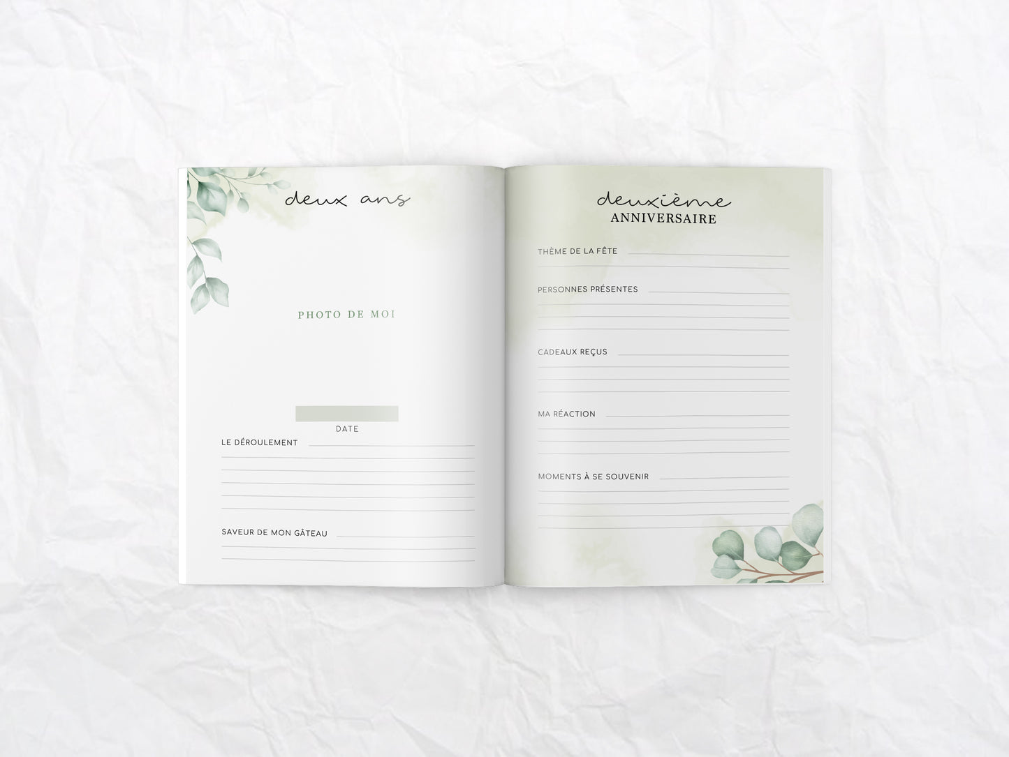 Livre de naissance Eucaly