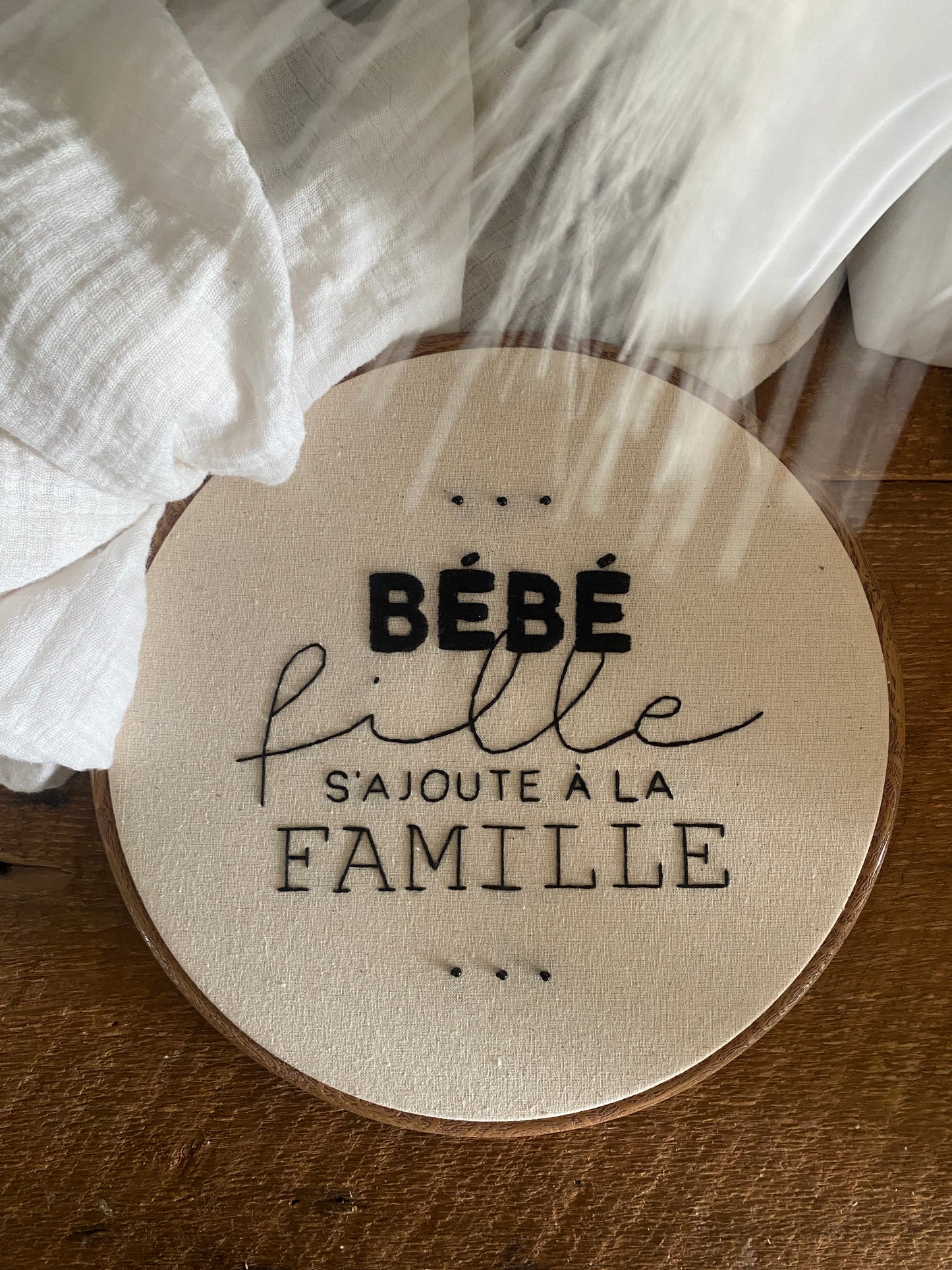 Annonce bébé fille