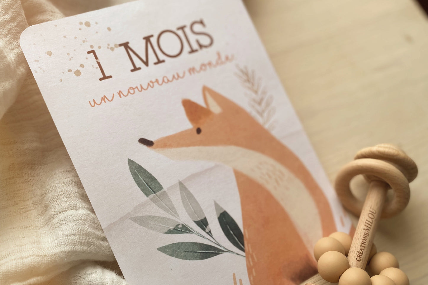 Carton de naissance Laforêt