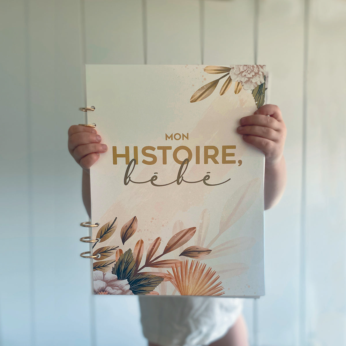 Livre de naissance à anneaux Mon Jardin