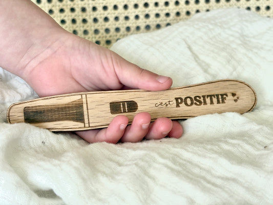 Test grossesse C'est positif