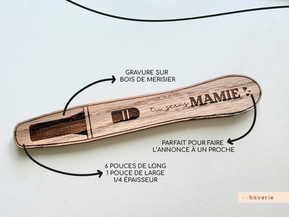 Test grossesse Mamie
